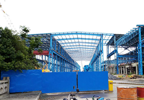 青青草精品视频在线覆膜瓦客戶青青草自拍视频之陝西某鋼結構公司